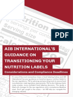 AIB - Food Label Transition PDF