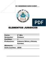 Actividad Elemento Juridico