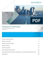 Introduction To Private Equity Presentation PDF