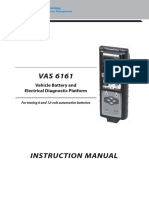 167-000113C GB Manual VAS 6161 Volkswagen PDF