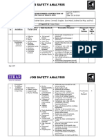 Job Safety Analysis - Cement Silo