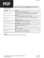 OSPF Commands