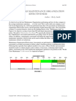 Benchmarks Maintenance Organization Effectiveness - Ricky Smith - LCE