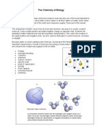 Biochemistry Water