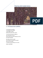 Poemas Modernismo PDF