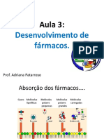 Aula 3 Desenvolvimento de Fármacos