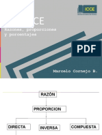 ICCE - Razones, Proporciones y Porcentajes