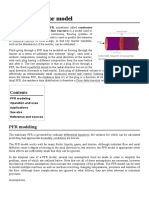 Plug Flow Reactor Model