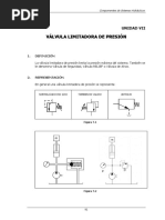 UNIDAD 7 Válvula Limitadora de Presión