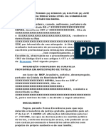 Interdição Com Pedido de Curatela Provisória em Antecipação de Tutela