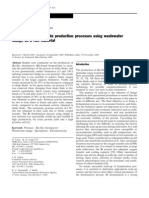 Scale-Up of Bio Pesticide Production Processes Using Waste Water Sludge As A Raw Material