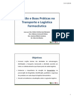 Gestao e Boas Praticas No Transporte e Logistica Farmaceutica - Apostila PDF