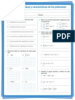 Caracteristicas de Los Polinomios