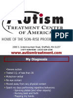 Autism Treatment Center of America Son Rise Program