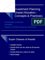 Investment Planning (Asset Allocation - Concepts & Practices)