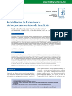 Rehabilitación de Los Trastornos de Los Procesos Centrales de La Audición