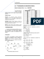 Tarea 1 - Fundamentos de Electrónica Básica