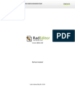 Rad Editor Ajax End User Manual