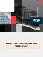 Draft Survey Procedures and Calculations