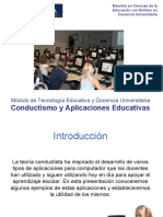 Conductismo y Aplicaciones Informáticas