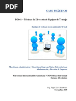 CASO PRÁCTICO Técnicas de Dirección de Equipos de Trabajo