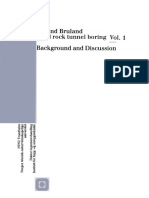 Hard Rock Tunnel Boring Vol. 1 - Backgro PDF