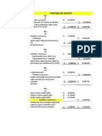 Partidas de Ajustes