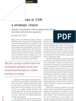 Articles - Philanthropy or CSR