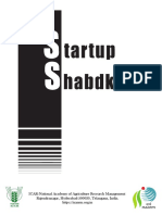 Startups Shabdkosh