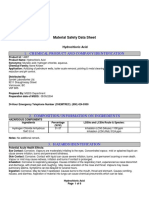 Muriatic Acid Msds