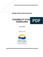 Seismic Feasibility Study Guidelines