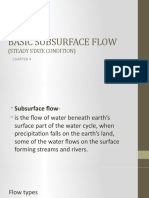 Basic Subsurface Flow Chapter 4