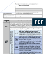 4 Anexo 4a Módulo Educativo Asociado Al Modulo Formativo Ebanisteria Ejemplo