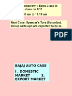 Bajaj Auto Case