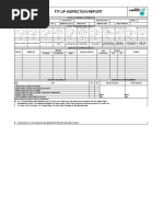 Fit-Up Inspection Report