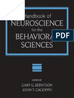 Handbook of Neuroscience For The Behavioral Sciences 2 Vol Set Wiley (2009) PDF