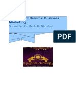 Kingdom of Dreams: Business Marketing: Project Report