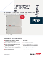 Datasheet ENG SolarEdge Hybrid SE 2200 6000H