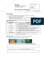 Guia - 5 - Basico - N°1 - Ciencias Naturales - Ecosistemas - 2020