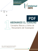 Aspectos Conceptuales y Estilos de Pensamiento PDF