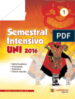 Algebra 1 Semestral Intensivo Uni - Cesar Vallejo 2016 PDF