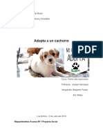 Proyecto Social Adopta Un Cachorro Final