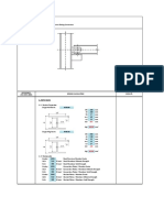 Beam Splice Connection With End Plate Calculation