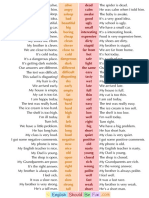 Adjectives and Opposites PDF