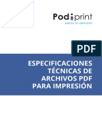 ESPECIFICACIONES TECNICAS Podiprint V3 PDF