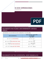 Movimiento en Dos Dimensiones - Parabolico