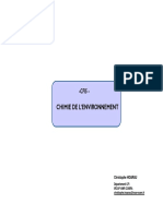 CHIMIE ENV-Partie 1 PDF