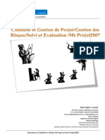 Conduite Et Gestion de Projet Et Utilisation de MS Project2007 PDF