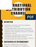 International Distribution Channel