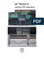 StudioLive Series III - Studio One Monitoring (TRS Addendum) V2 PDF